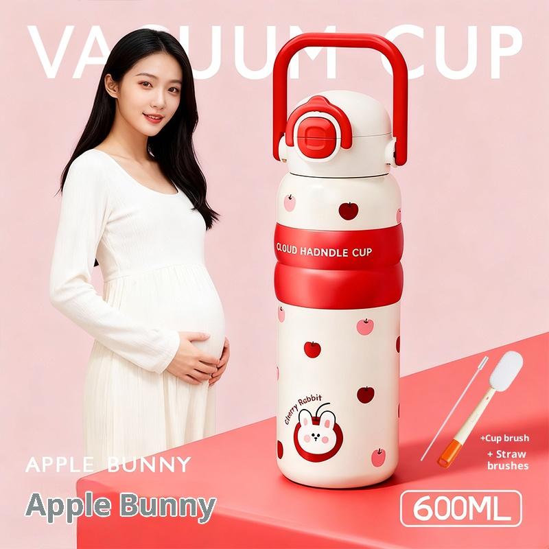 Gianxi Pregnant Women'S Warm Cup Large Capacity Straw Water Cup High Beauty New 2025 Maternity Special Cup For Girls