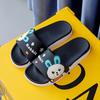 Fashion Bathroom Home Open Toe Indoor Women's Slippers and Ladies Sandals Anime 2024 Platform Slides Kawaii Cute House Cartoon Shoes W F