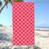 Quatrefoil Pattern Towel Beach Towel Oversized Super Absorbent Soft Swim Beachtowels For Men, Women
