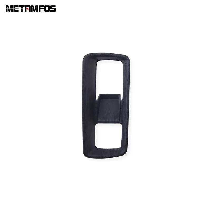 Accessories For Hyundai Palisade     2024 Carbon Fiber Handbrake Parking Brake Control Button Panel Cover Trim