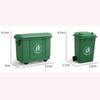 Toy Model Mini Trash Cans Model Home Decor Dollhouse Garbage Cans  for 1/6 1/12 Dollhouse