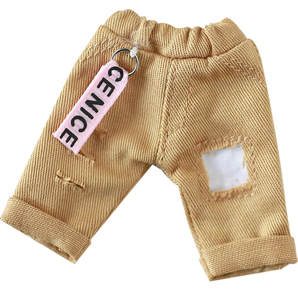 HIGHAWK Штаны для кук Obitsu 11 OB11, для тела 11 см, свободный крой, одежда для кукол, кимоно (Брюки, Хаки)