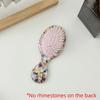 Scalp Massage Airbag Comb Rhinestones Hair Styling Tool Sweet Acetate Air Cushion Comb  Hair Care