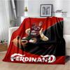 Ferdinand Kreslené tištěné deky Pikniková deka Teplé flanelové deky Měkká a pohodlná deka Povlaky na postel Dárek k narozeninám