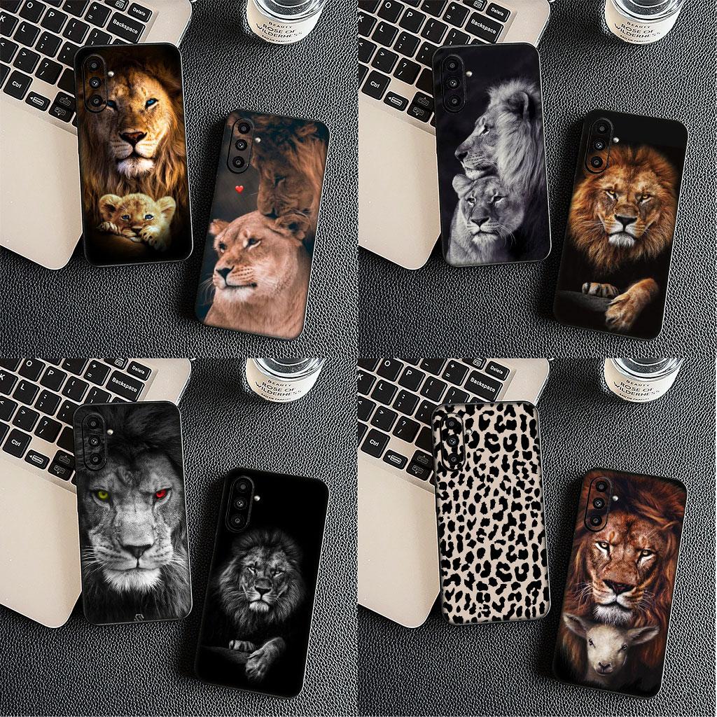 Lion Art Tiger Wallpaper Casing Phone Cover for OPPO A18 A80 A40 A60 A38 A79 A15 A16 A17 A58 A78 A57 A53 A40M Case