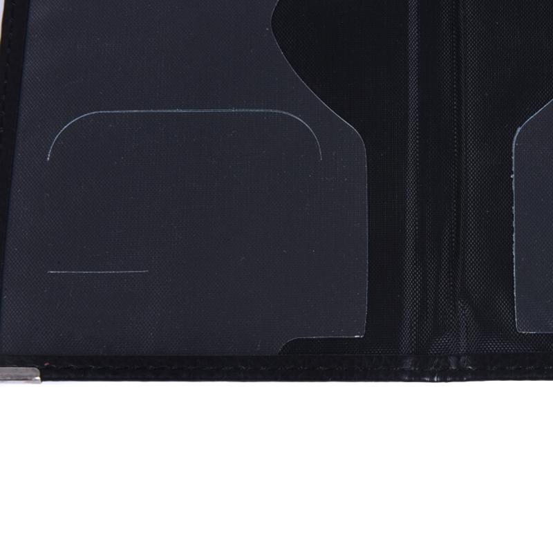 Casual Pu Leather Passport Covers Travel Id Card Passport Holder Wallet Case
