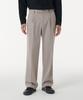 Musinsa Standard Wide Hidden Banding Slacks [Light Beige]