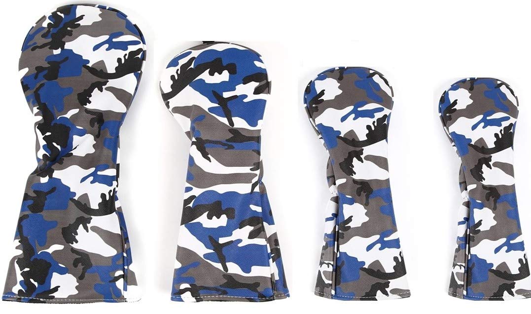 

Камуфляжний набір з 4 чохлів для ключок-дерев (DR1/FW1/UT2) (синій) синій