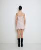 NICHT DEINE ROSE Rüschen-Minikleid (Rosa)