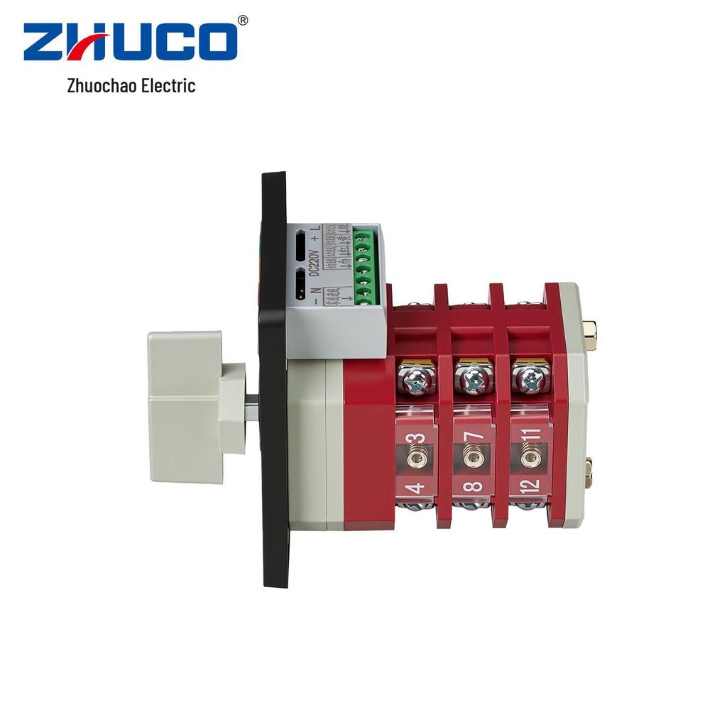 Zhuochao LW12-16/D49 Three-Section Six-Speed Self-Returning Illuminated Switch
