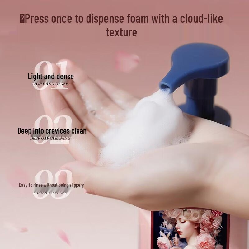 

Shuguoyuan Victoria Rose Foaming Hand Soap