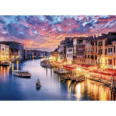 Water City Venice Jigsaw Puzzle T-A05-1022, Mixed Colors, 500 Pieces Jigsaw Puzzle, Childrens Games, Educational Toys