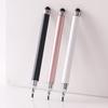 Dual-Head Touchscreen Stylus Pen for Phones & Tablets - Round Disc Capacitive Drawing & Handwriting Tool