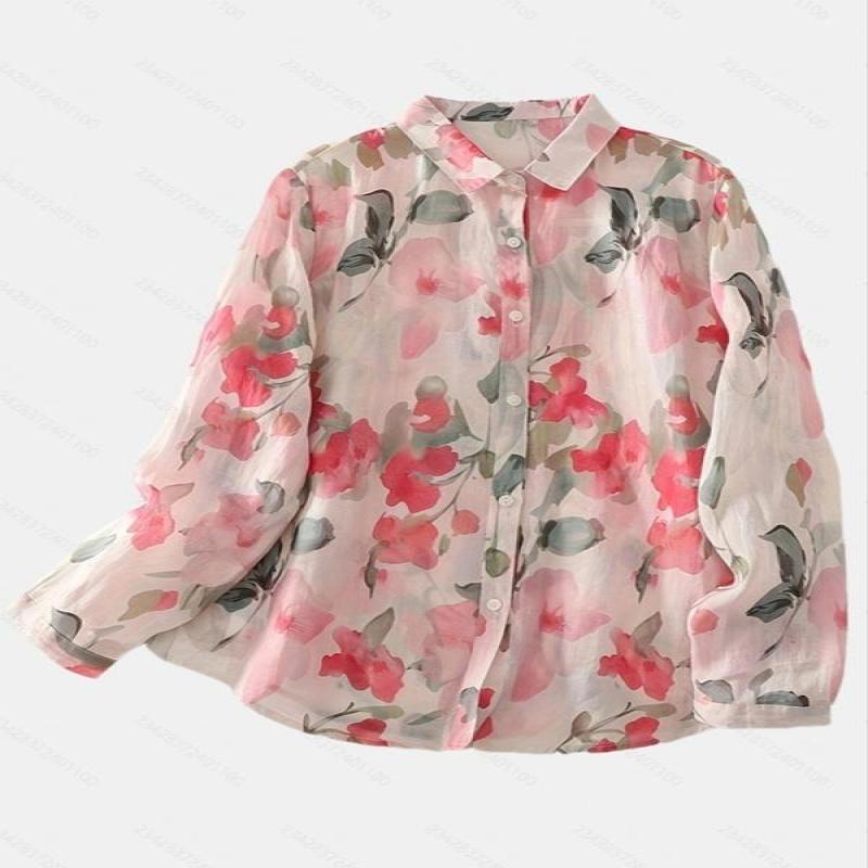 

Floral Women s Shirt - R 83714 Large разноцветный