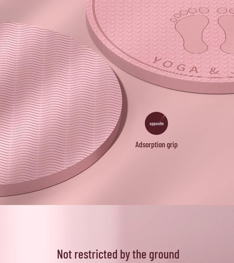 Geräuschloses, rutschfestes, stoßdämpfendes, kabelloses Springseil & Yogamatte