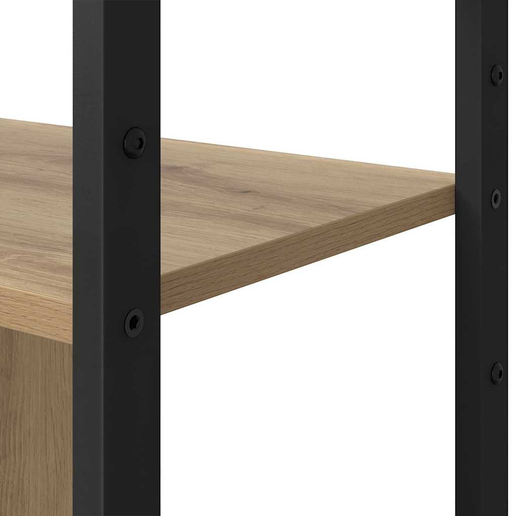 Bookshelf 80 x 30 x 155.5 cm Engineered Wood Artisan Oak