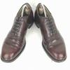 80s Vintage Johnston & Murphy leather saddle shoes hole-cut red brown size 28.0(USED)