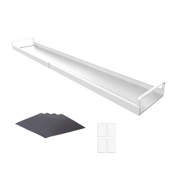 Extendable Steel Over The Stove Shelf Magnetic Stove Top Storage Shelf Heavy Duty