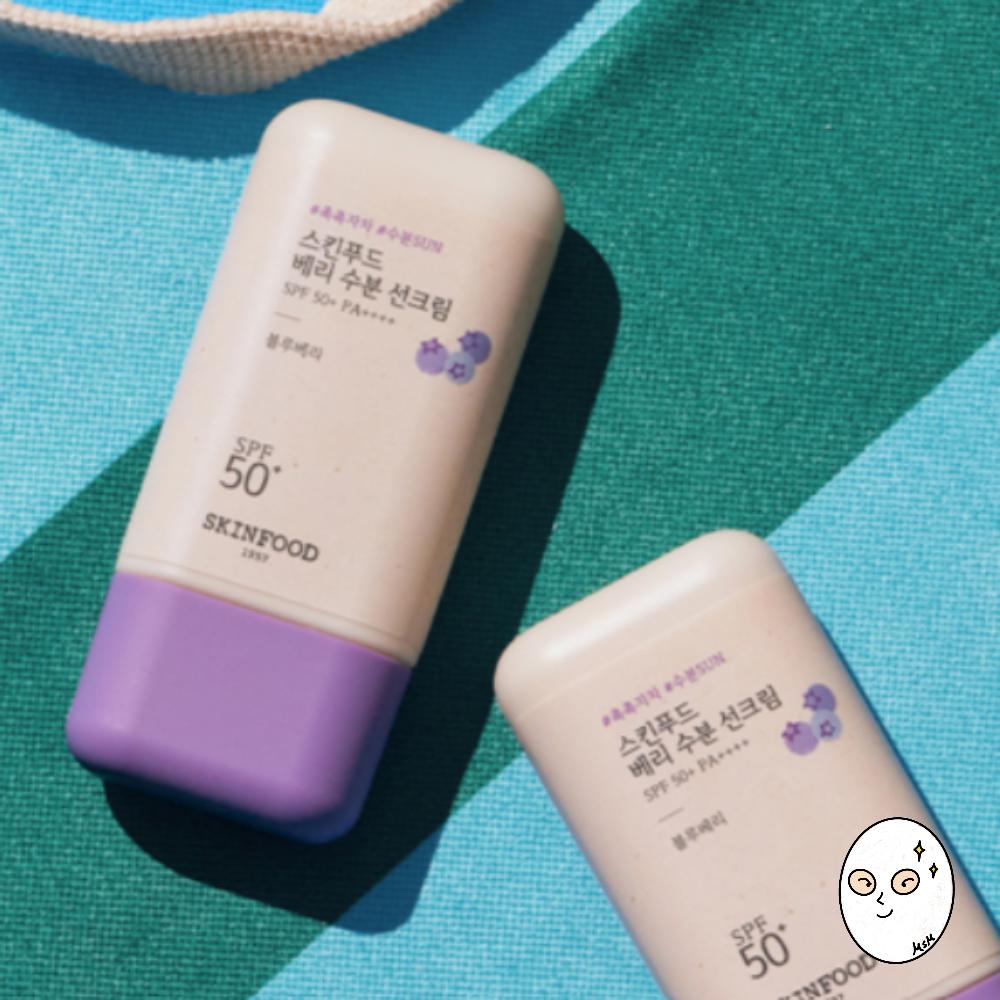 SKINFOOD Berry moisture sunscreen 50ml SPF50+ PA++++  (Option 2)