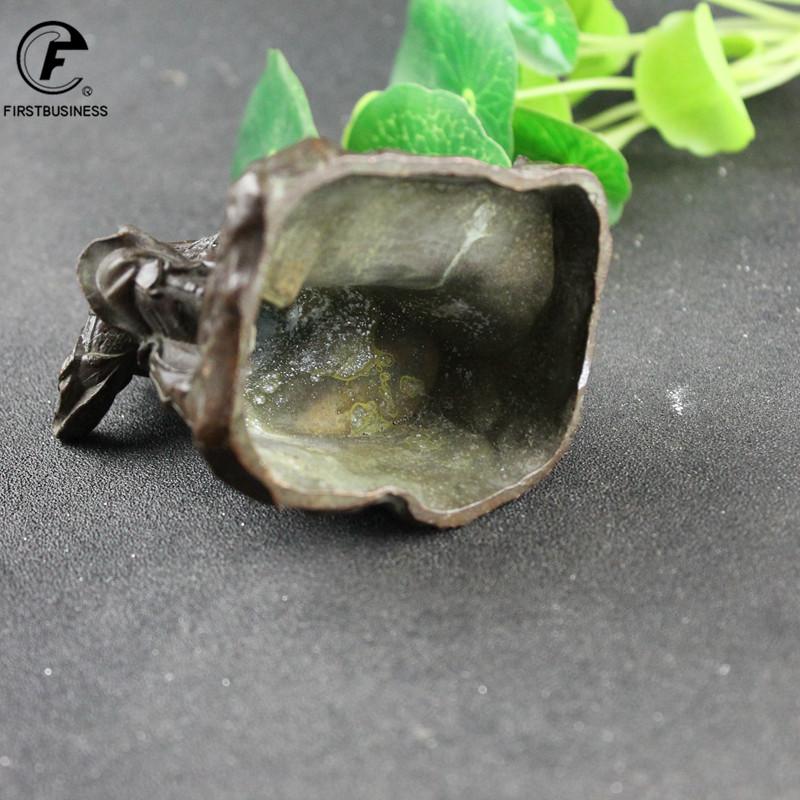 2022 NEW Brass Guan Gong Desk Decoration Bronze God of Wealth Guan Erye Buddha Statue Copper Office Buddhism Mininature Figurine