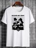 Blue House We Believe Mens White Tshirt Jack Elwood Brothers Casual Round Neck Short Sleeve Suitable for All Seasons