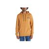 Timberland Solid Color Logo Print Drawstring Hoodie Unisex hoodies Wheat A6Q5U-P47