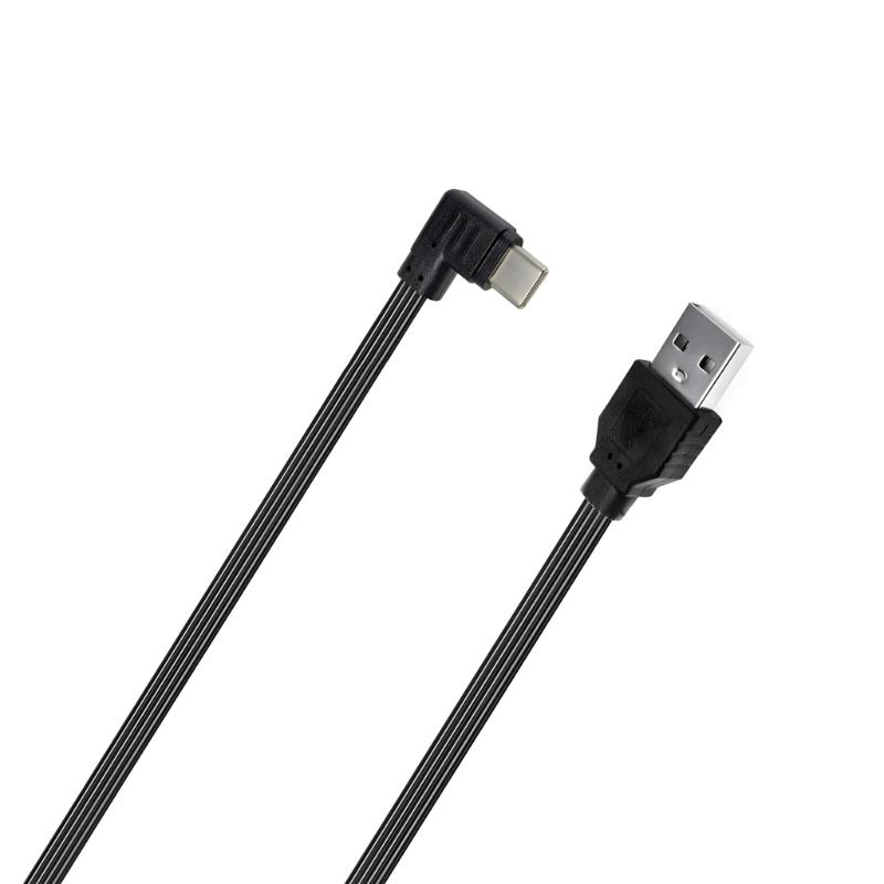 USB to Type C Power Supply Cord Male to Male Connector Wire 10W Fast Charging Cable for Multiple Devices 10-100cm