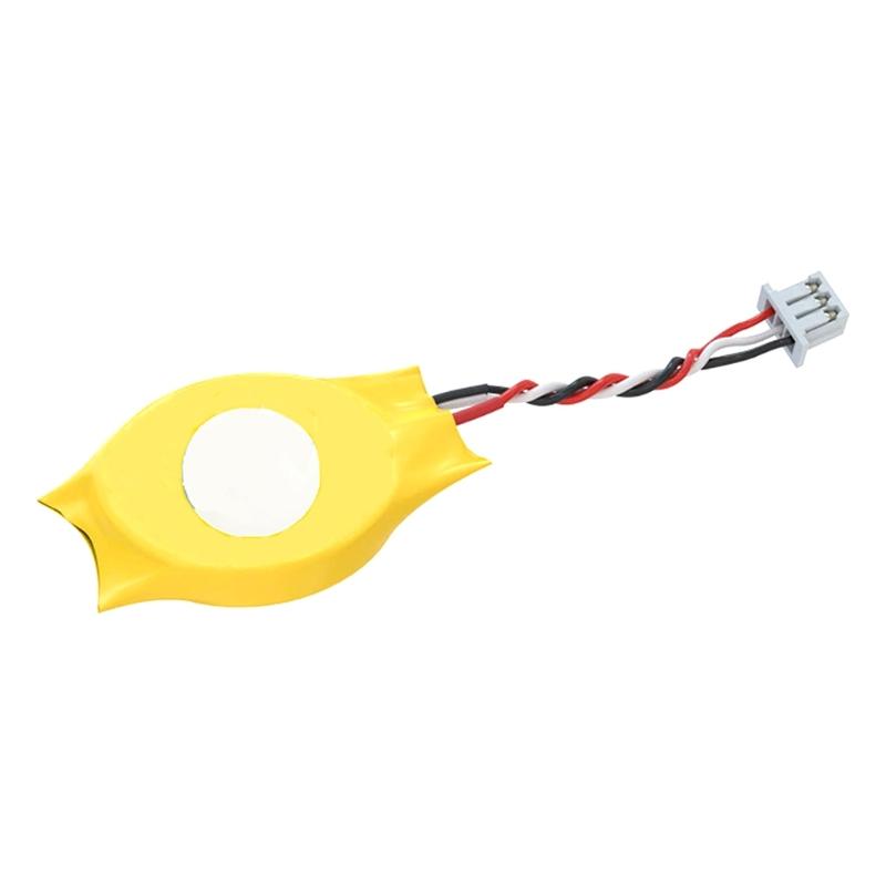 10pcs/ Notebook BIOS CMOS battery -laptop battery CR2032 with 3 Wires 3Pin motherboard battery with wire 3V With adhesiv