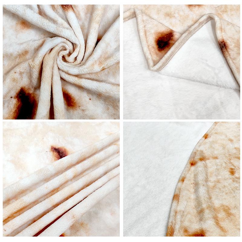 Cozy Flannel Blanket for Home & Office: Air Conditioning Nap Cover, Thick Autumn/Winter Sofa Blanket