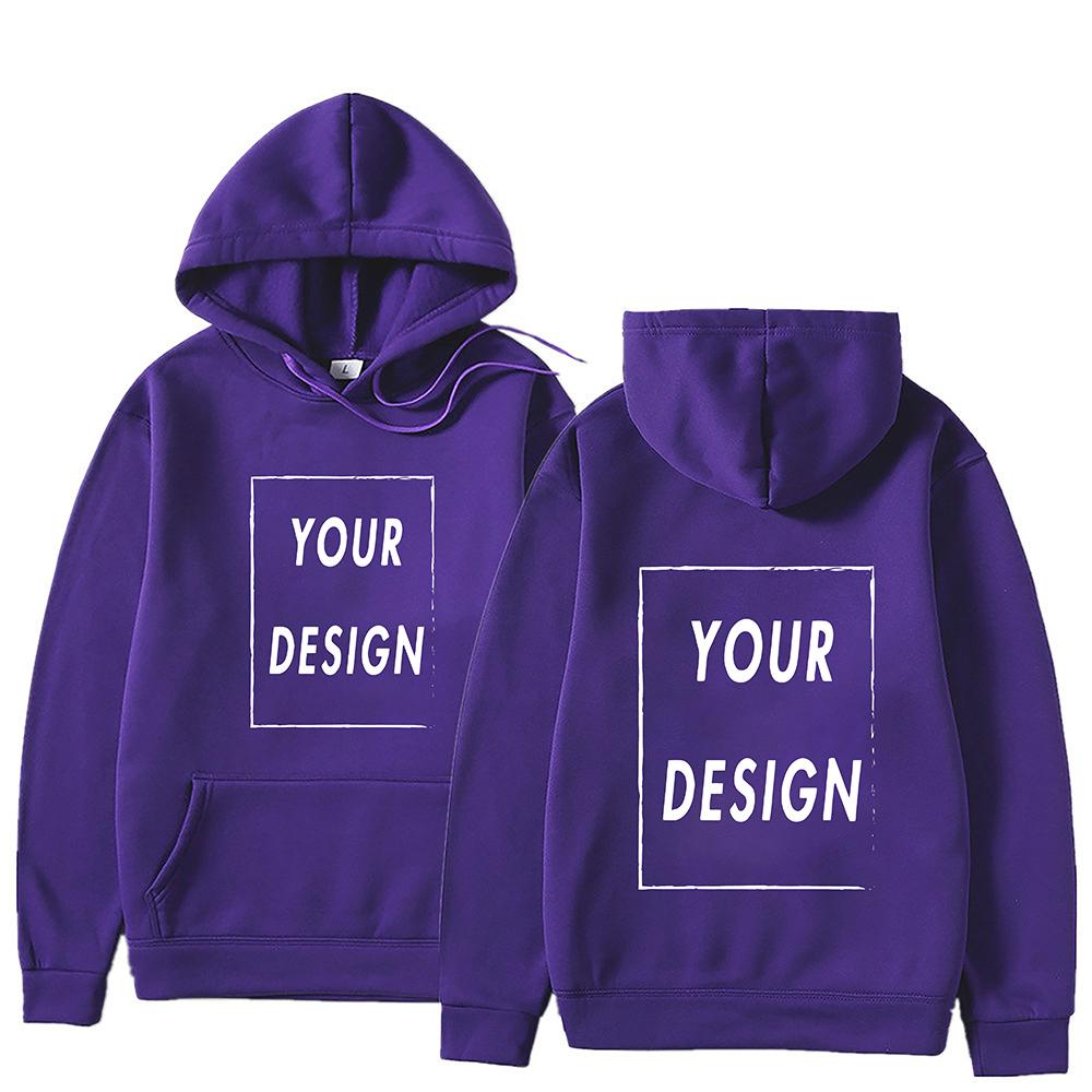 Your Own Design Logo Picture Personalized Custom Anywhere Men Women DIY07 Hoodies Sweatshirt Casual Hoody