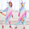 Kigurumi Onesie Kids Unicorn Pajamas For Children Animal Cartoon Sleepers Baby Costume Winter Girls Licorne Jumspuit