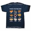 Today Im Feeling Crested Gecko Lover Creative TShirt for Men Round Neck 100 Cotton T Shirt Hip Hop Gifts Streetwear