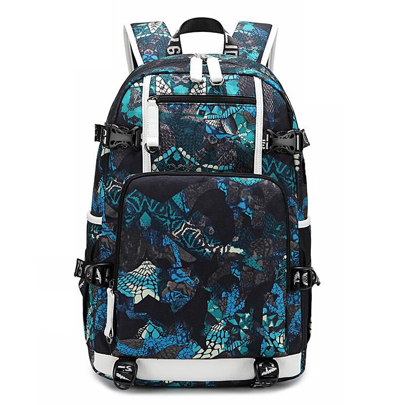 Li Shen Printed Water-Repellent Backpack Small