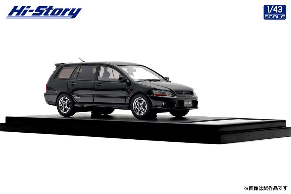 INTERALLIED Hi Story Měřítko 1/43 Mitsubishi Lancer Cedia Wagon Ralliart Edition (2001) Ametystová Černá Hotový Model HS505BK