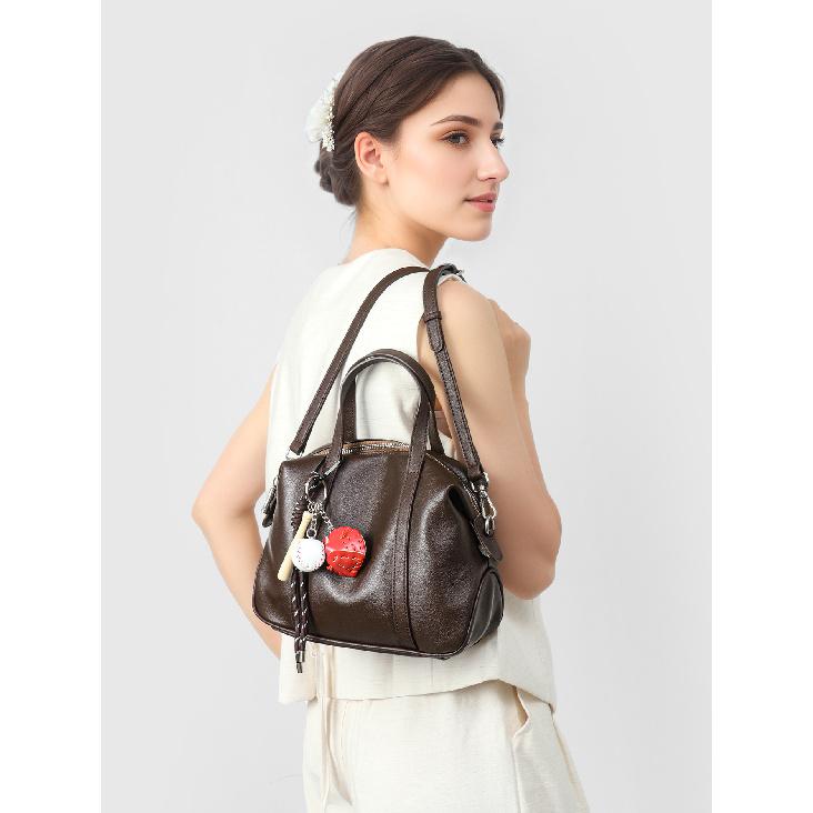 Bags for Women New Commuter Genuine Leather Women's Bag Large Capacity Mom Bag Crossbody Bag High-end Handbag