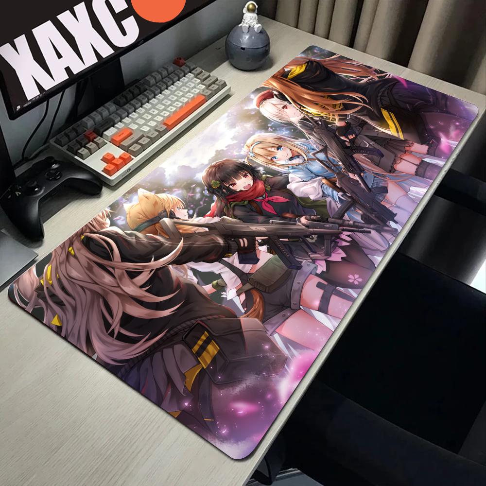 Ump GGirls Frontline Mousepad Large Gaming Mouse Pad LockEdge Thickened Computer Keyboard Table Desk Mat