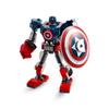 LEGO® Marvel Avengers 76168 L’armure robot de Captain America jeu incluant figurine pour garçon ou fille de 7 ans et plus