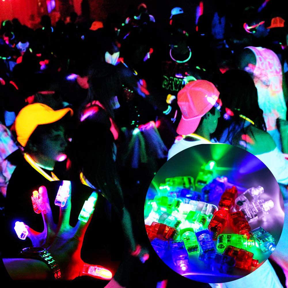 Flashlight Lamps Ring Lights for Raves Finger Lights Light-Up Toys Led Finger Lights Finger Ring
