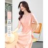 Summer New Slim and Versatile Fashionable Lace Dress