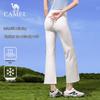 CAMEL Women's High-Elastic Breathable Micro-Flare Ankle Sports Pants