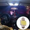 12V White Bulbs For Cars White 31mm 12smd COB LED Cars Interior Reading Dome Door Light Bulbs Cars License Plate