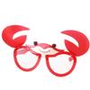 Fun Crab Flipping Glasses Frame For Men Women Kid Adult Birthday Festival Celebration Halloween Costume Accessory