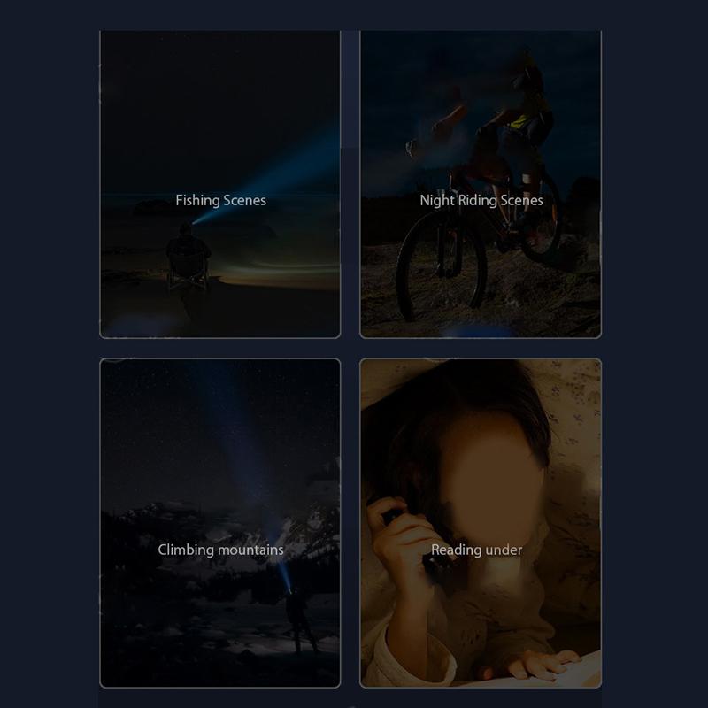 White Laser Flashlight, Multi-functional, Outdoor Portable Long-beam Searchlight, Power Bank, Strong Light Flashlight