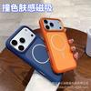 iPhone 17 Pro Max Case: Contrast Color, Skin-Feel Matte, Magnetic, All-Inclusive, Drop-Proof Protection