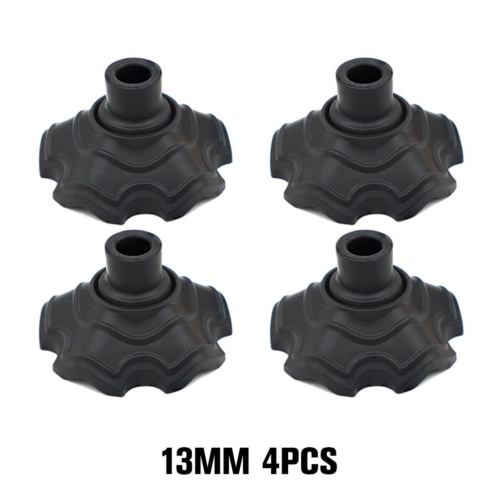 

4 шт. Чехлы для ножек стула-луны для кемпинга на открытом воздухе, Нескользящие и Не тонущие Вращающиеся Ножки, Аксессуары для кемпинга 13MM 4PCS