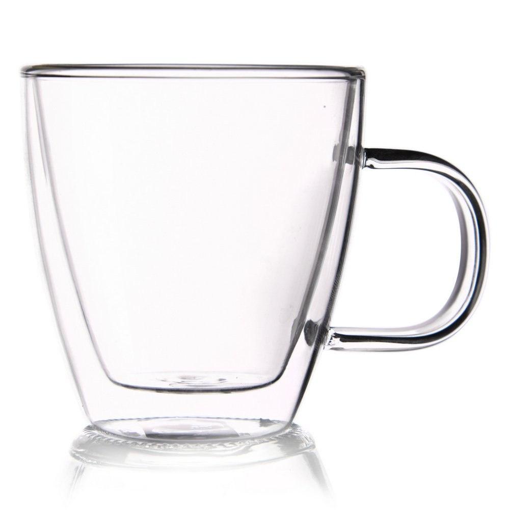 180ml DOPPELWANDIGES THERMO-GLAS FÜR KAFFEE