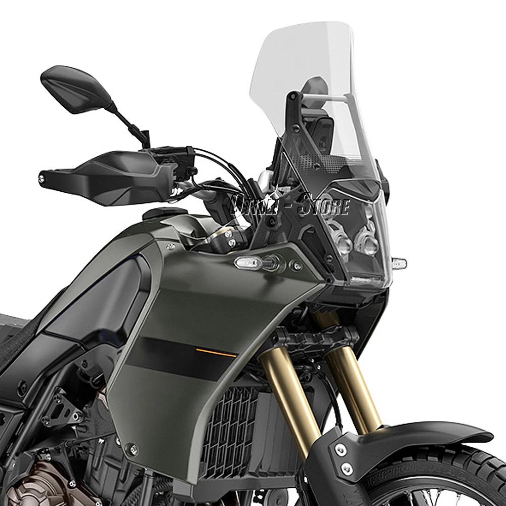 For Yamaha Tenere 700 Tenere700 TENERE tenere 700 2021 2022 2023 2024 Motorcycle Black/Smoky/Transparent Windshield Windscreen