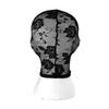 Women Sexy Black Lace Mask Masquerade Party Mask Adult Lace Full Face Hood Head Cover Festival Halloween Cosplay Eye Mask