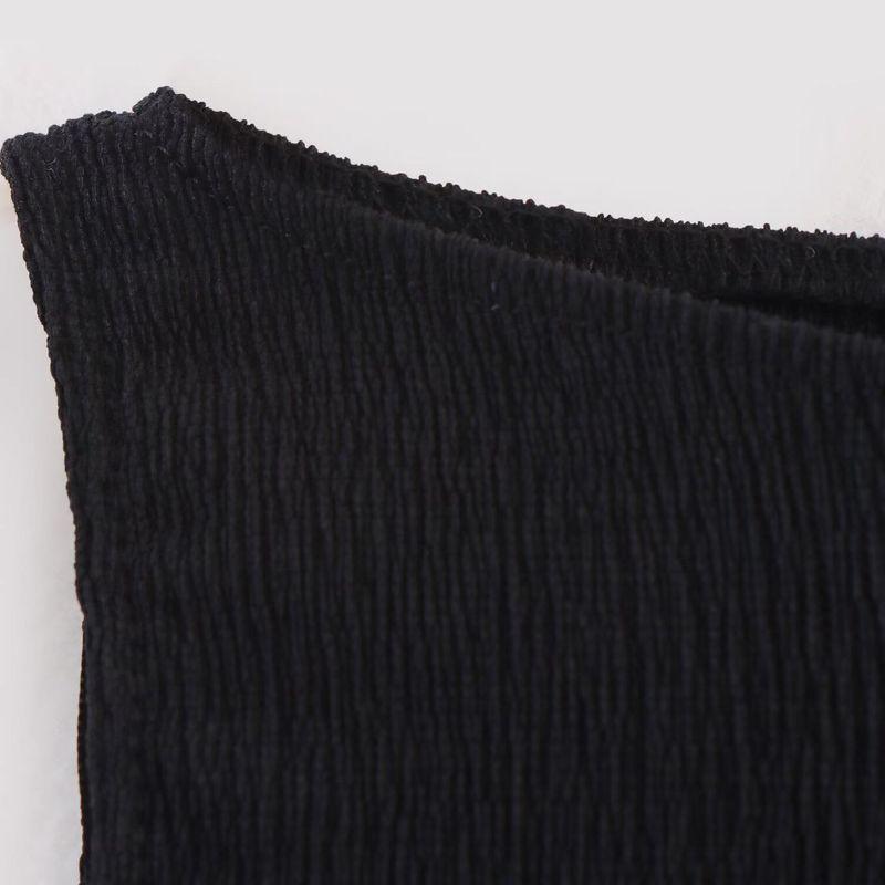 Kaslead New Women Clothes Western Style Lace Stitching Round Neck Short Dress 3644804