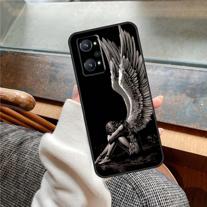 Fantasy Angel Girl Wings Case For Realme 15 Pro 11 12 13 14 Pro Plus C65 C67 C61 C53 C55 C51 C25 C63 C71 C75 GT6 GT7
